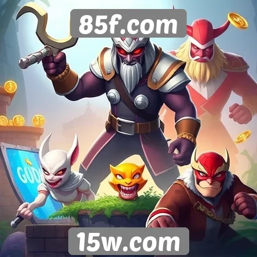 Jogos populares disponíveis no 85f.com
